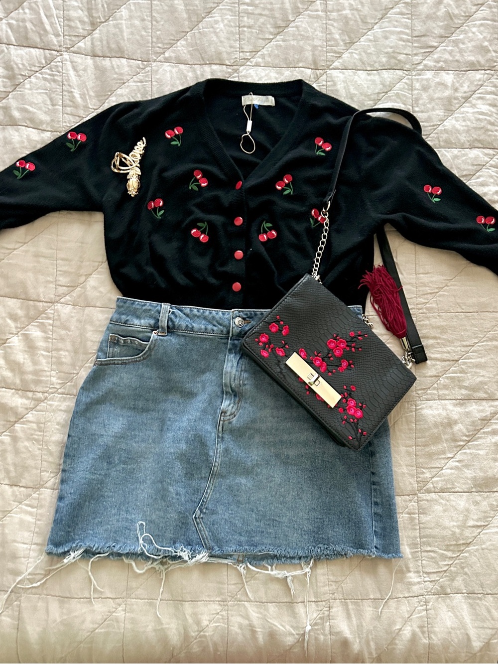Belle Poque Cherry Cardigan